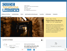Tablet Screenshot of guideturistichebasilicata.it